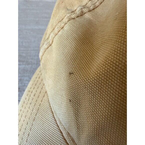 Carhartt Mens Odessa Brown Adjustable Canvas Baseball Cap Velcro - Picture 14 of 16